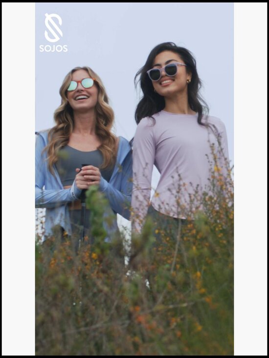 Oversized Round Polarized Sports Sunglasses Ultralight TR90 Frames